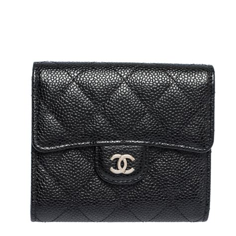 chanel small trifold wallet